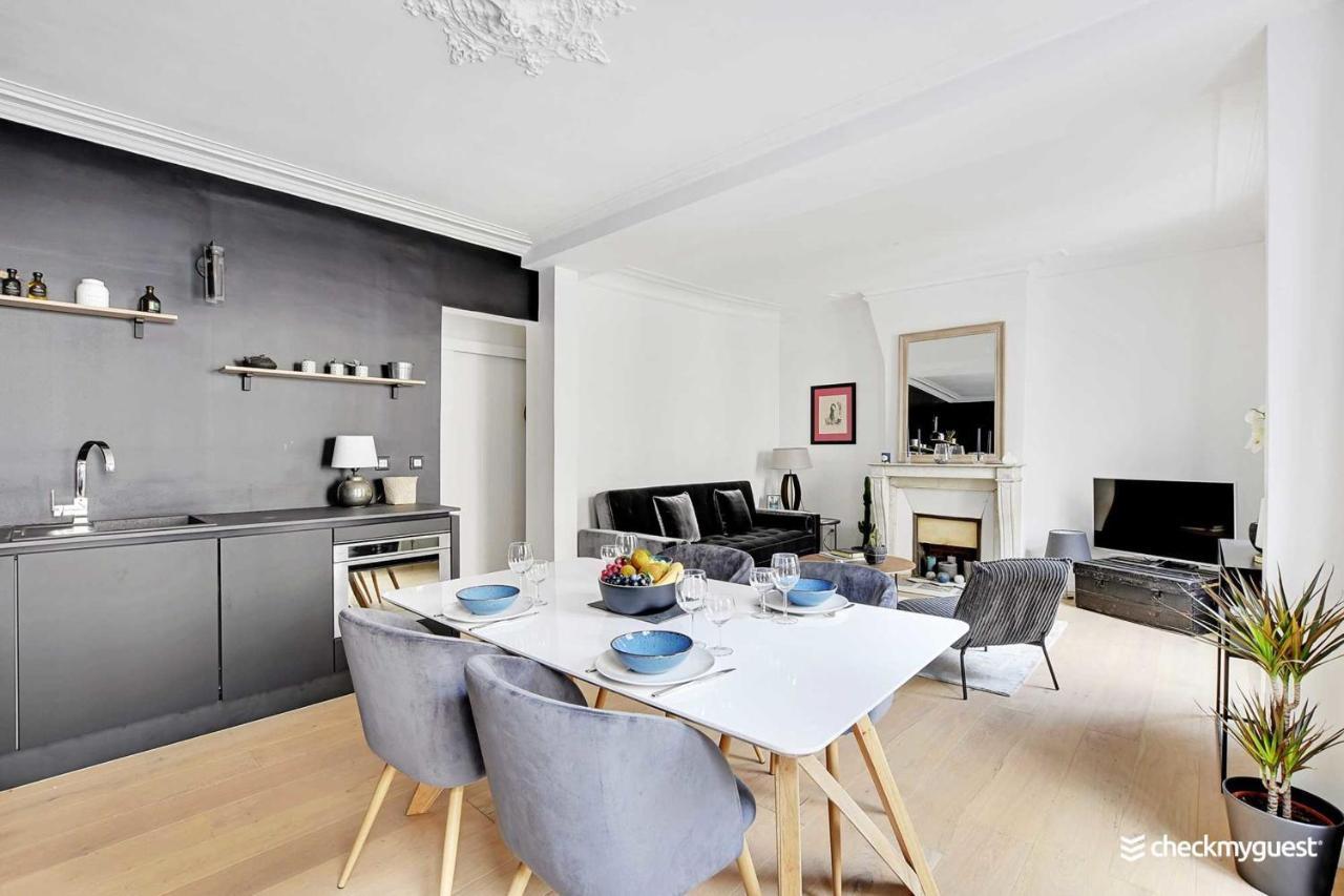 Elegant Apartment - 1Br-4P - Les Batignolles Paris Exterior foto