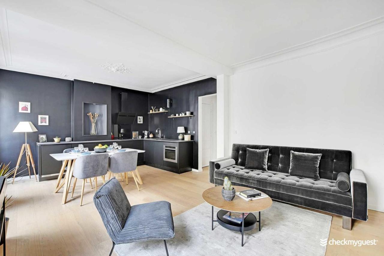 Elegant Apartment - 1Br-4P - Les Batignolles Paris Exterior foto